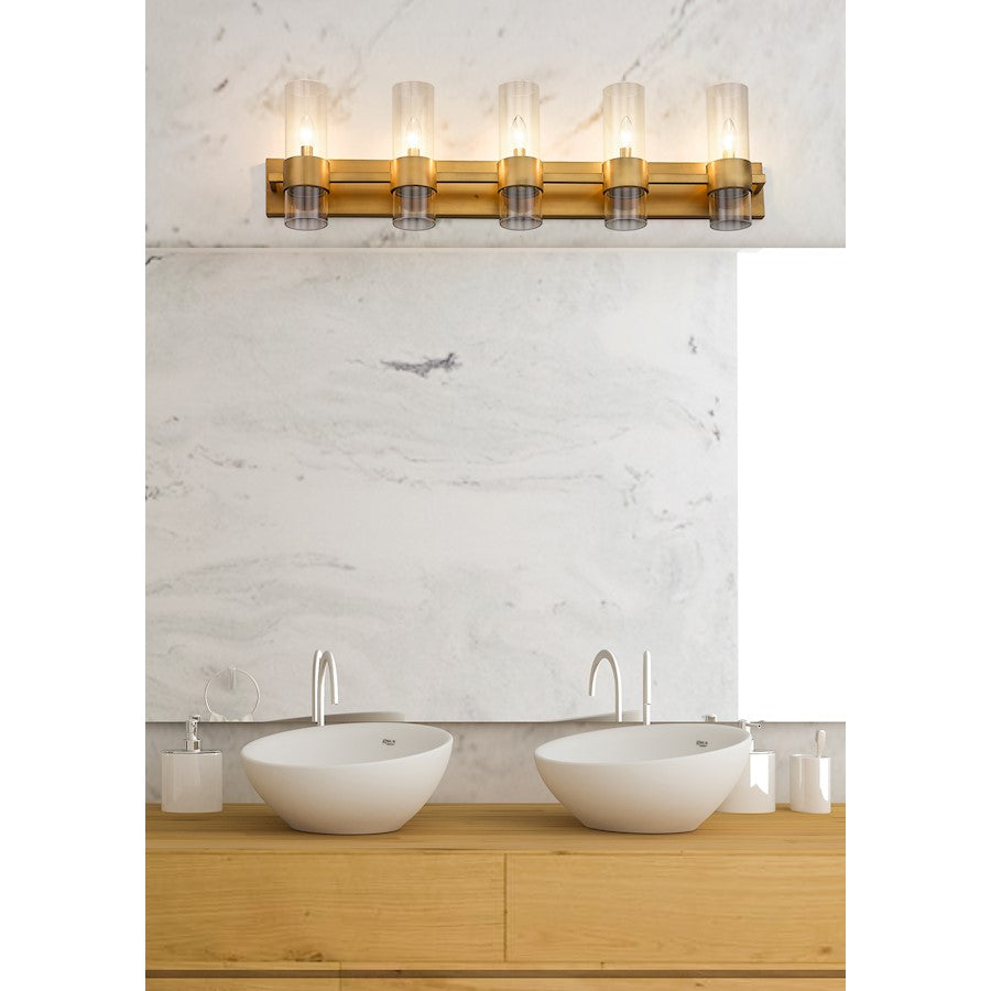 5 Light Bathroom Vanity Light