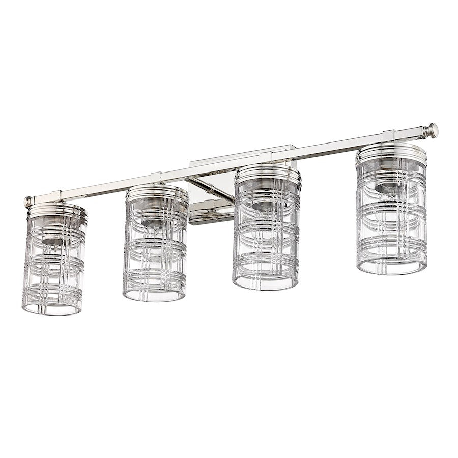 4 Light Bathroom Vanity Light