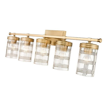 5 Light Bathroom Vanity Light