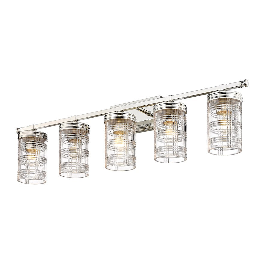 5 Light Bathroom Vanity Light