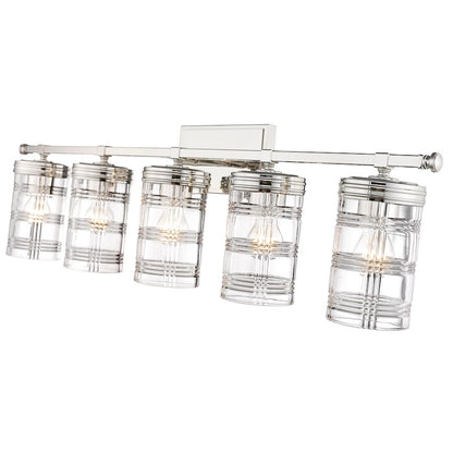 5 Light Bathroom Vanity Light