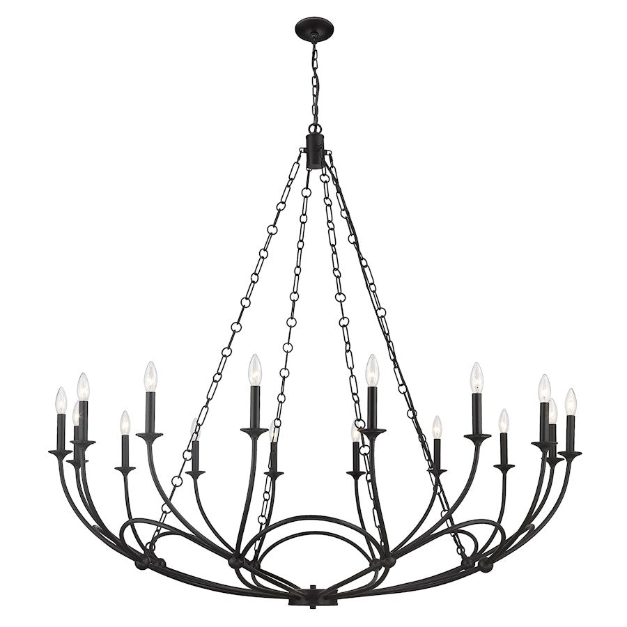 Arabella Chandelier, Matte Black