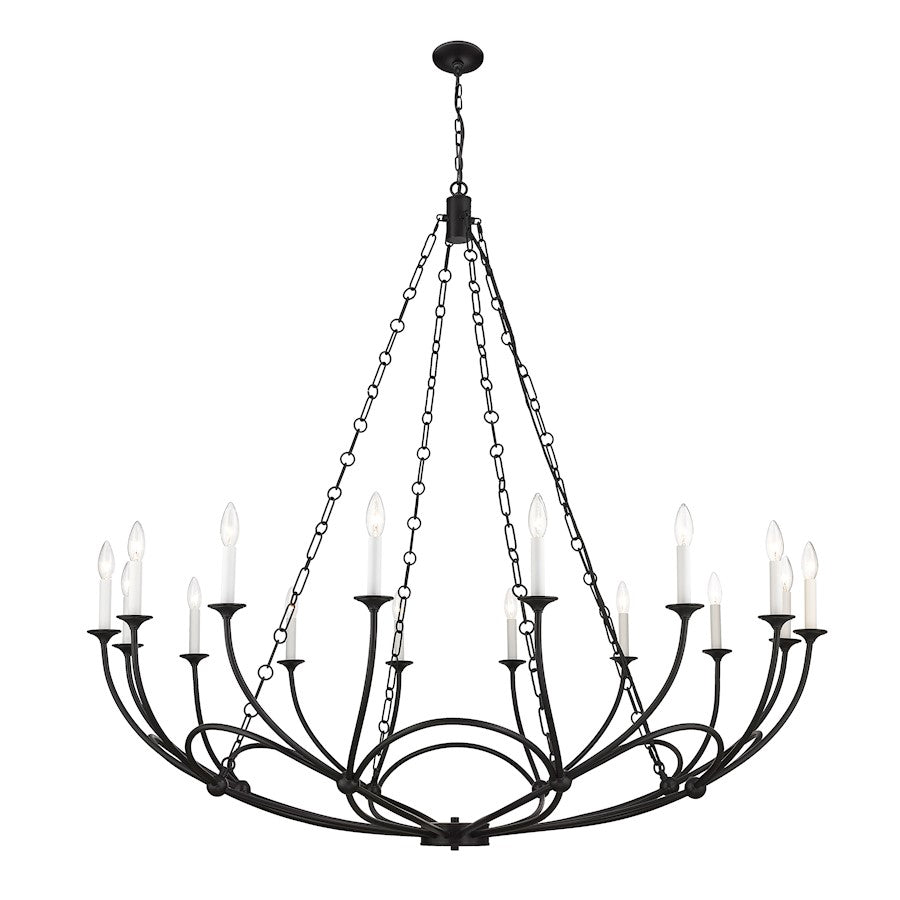 Arabella Chandelier, Matte Black