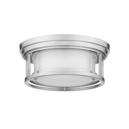 Z-Lite Willow 2 Light 5" Flush