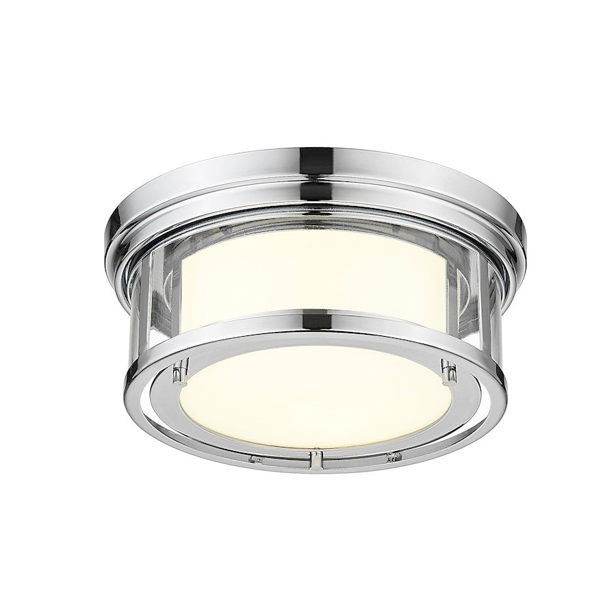 Z-Lite Willow 2 Light 5" Flush