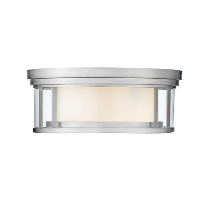 Z-Lite Willow 3 Light 6" Flush