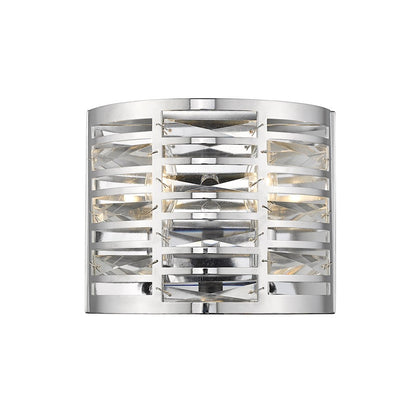 Z-Lite Cronise 2 Light 9.75" Wall Sconce, Chrome - 469-2S-CH