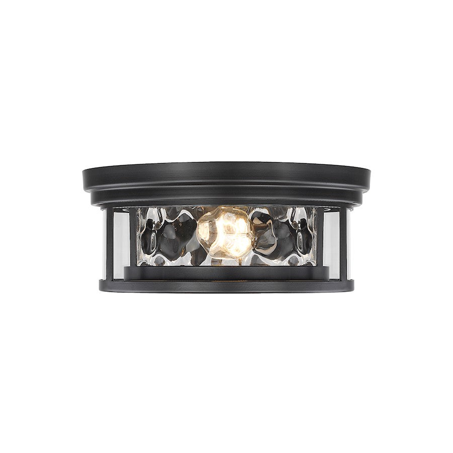 Z-Lite Clarion Flush Mount, Clear