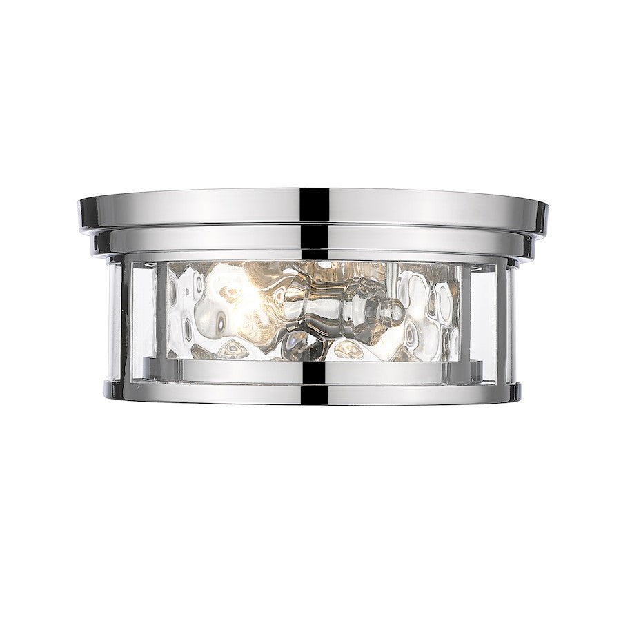 Z-Lite Clarion Flush Mount, Clear