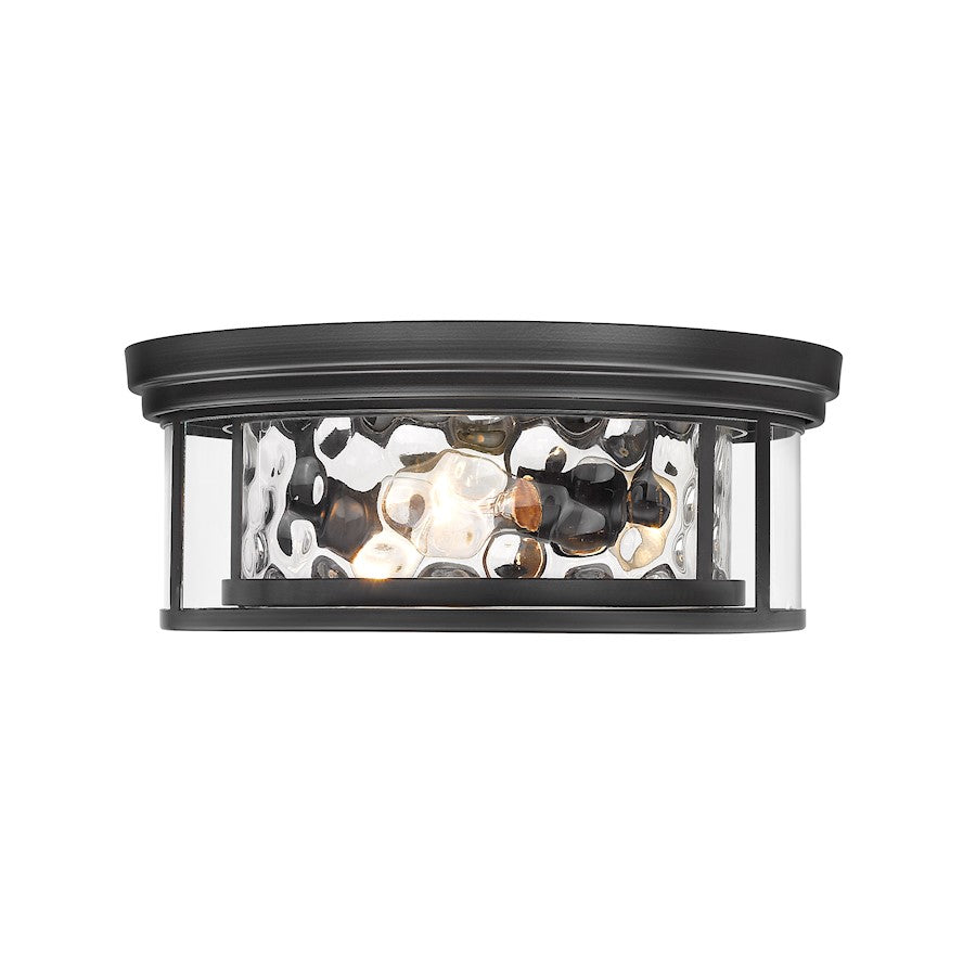 Z-Lite Clarion Flush Mount, Clear