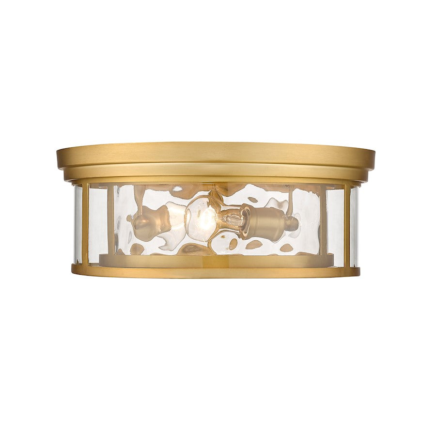 Z-Lite Clarion Flush Mount, Clear