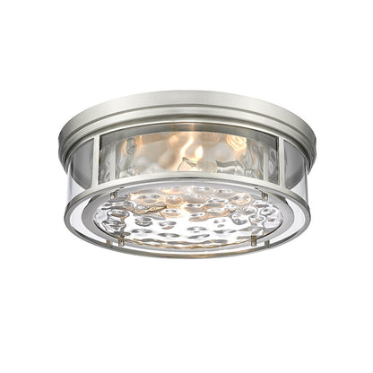 Z-Lite Clarion Flush Mount, Clear