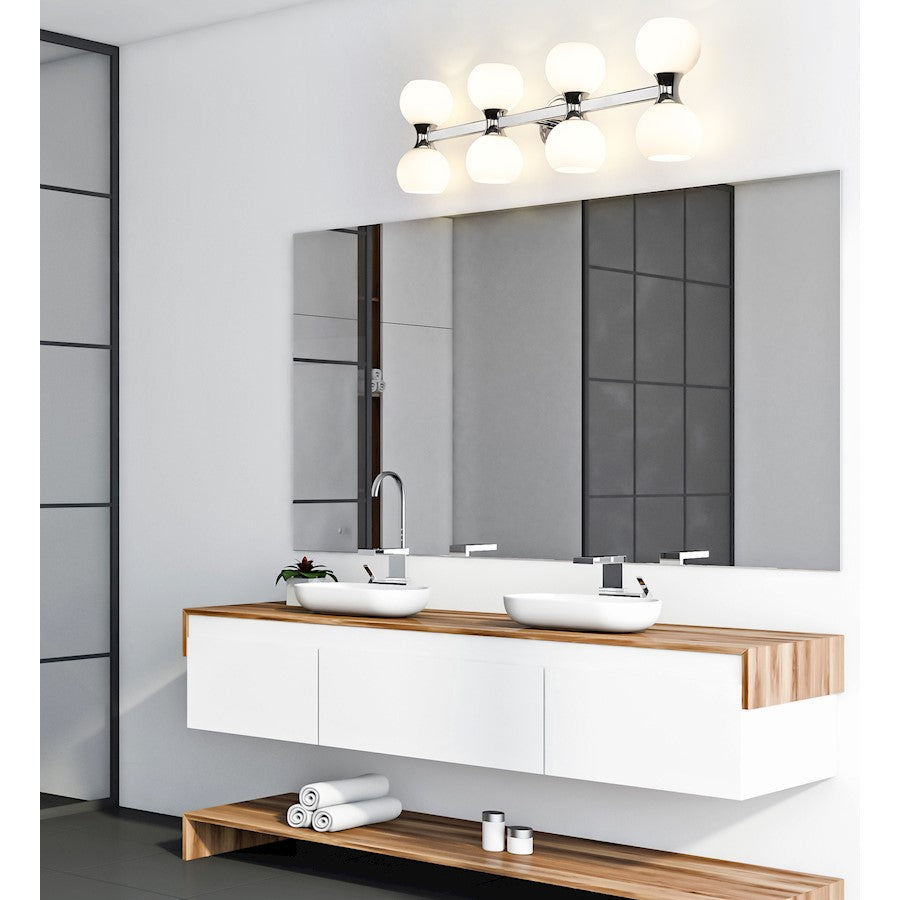 8 Light Bathroom Vanity Light