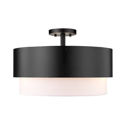 Z-Lite Counterpoint Semi Flush Mount