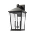 Z-Lite Beacon 3 Light Outdoor Wall Sconce, Bronze/Clear Beveled - 568XL-ORB