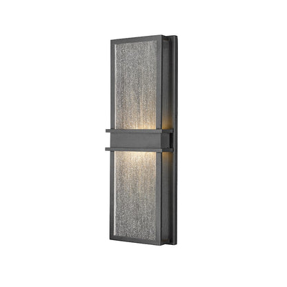 Z-Lite Eclipse 2 Light 24" Outdoor Wall Sconce, Black/Seedy - 577B-BK-LED