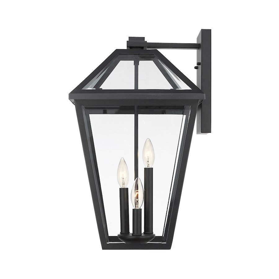 3 Light Small Outdoor Wall Sconce