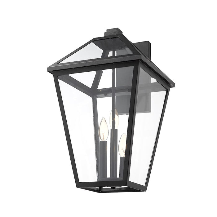 Z-Lite Talbot 3 Light Small Outdoor Wall Sconce