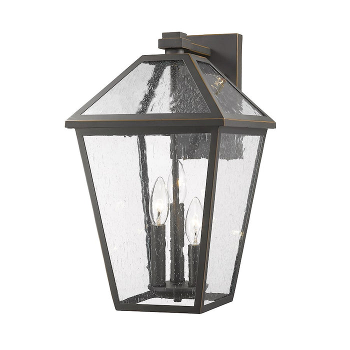 Z-Lite Talbot 3 Light Small Outdoor Wall Sconce