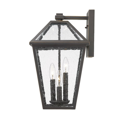 3 Light Small Outdoor Wall Sconce