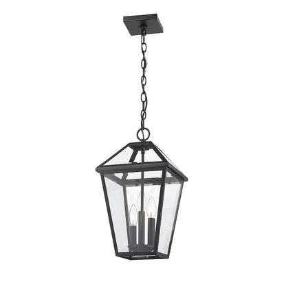 Z-Lite Talbot 3 Light Outdoor Chain Mount Fixture