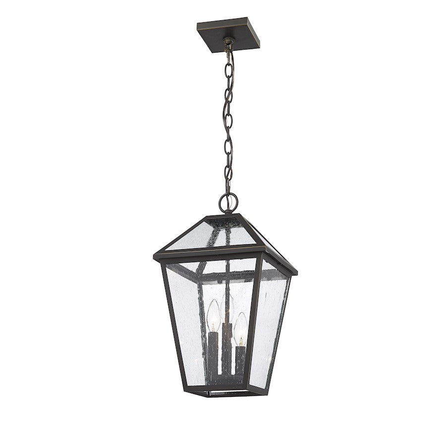 Z-Lite Talbot 3 Light Outdoor Chain Mount Fixture