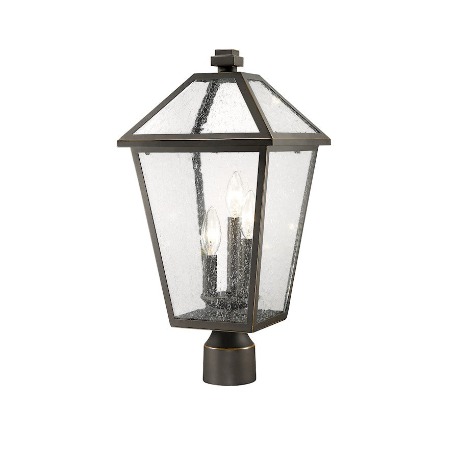 Z-Lite Talbot 3 Light 20" Outdoor Post Mount Fixture