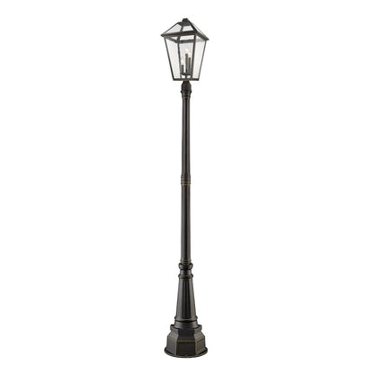 Z-Lite Talbot 3 Light Outdoor Post