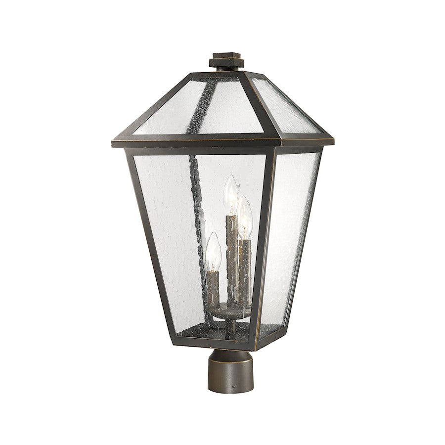 Z-Lite Talbot 3 Light 24" Outdoor Post Mount Fixture