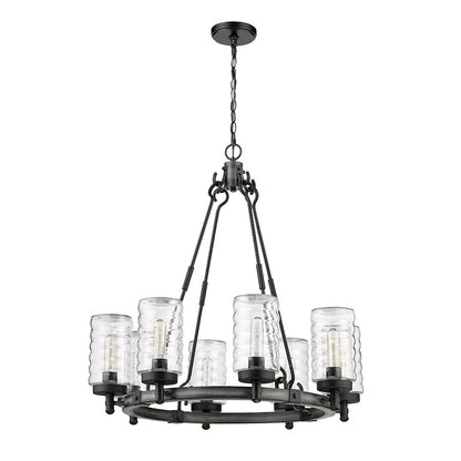 8 Light Outdoor Pendant