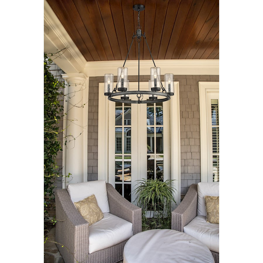 6 Light Outdoor Pendant