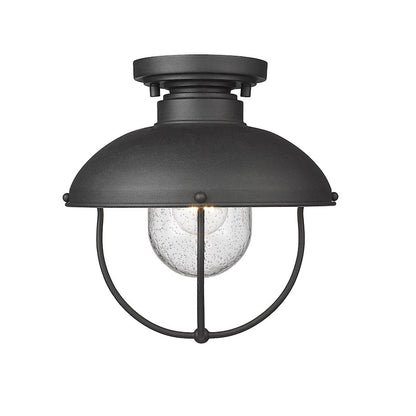 Z-Lite Ansel 1 Light Outdoor Flush Ceiling Mount