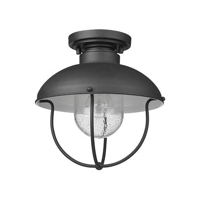 Z-Lite Ansel 1 Light Outdoor Flush Ceiling Mount