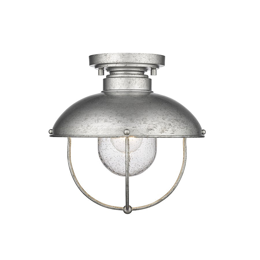 Z-Lite Ansel 1 Light Outdoor Flush Ceiling Mount