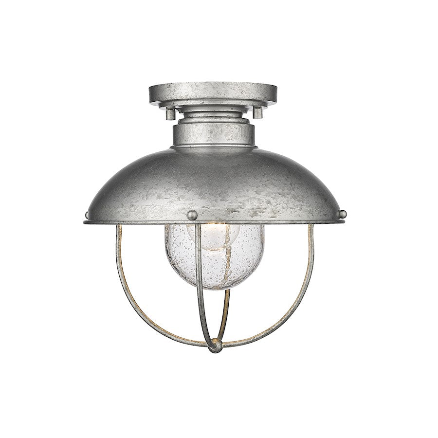 Z-Lite Ansel 1 Light Outdoor Flush Ceiling Mount