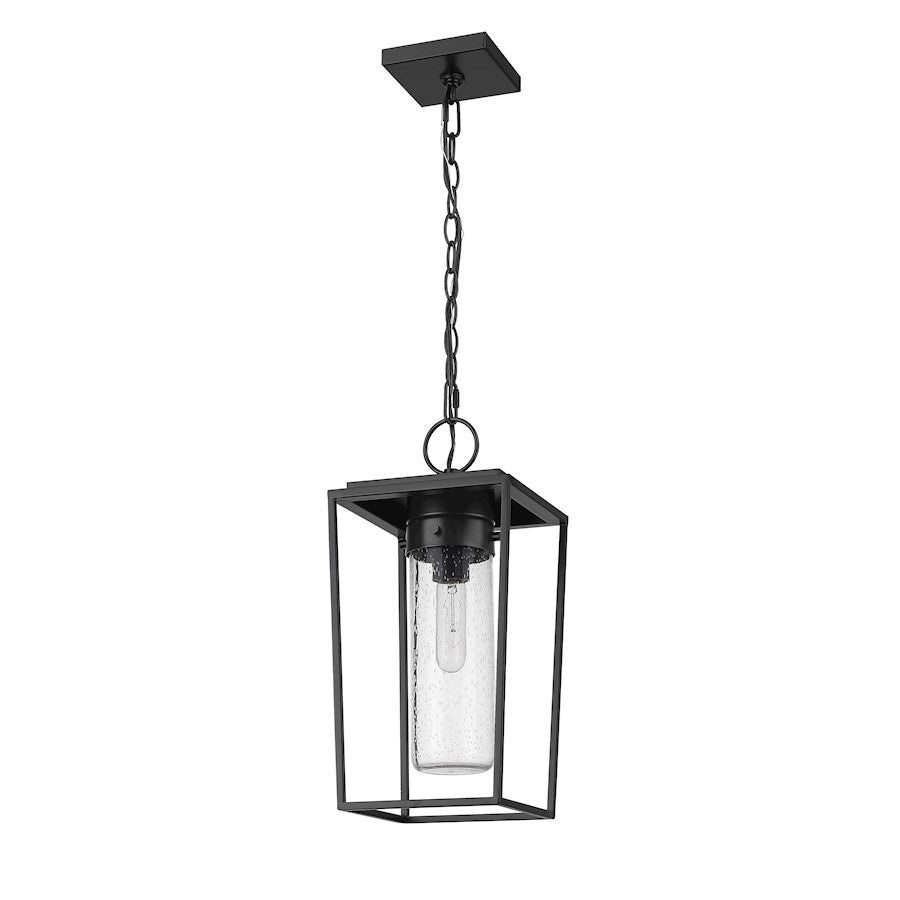 Z-Lite Sheridan 1 Light Outdoor Ceiling Mount, Black