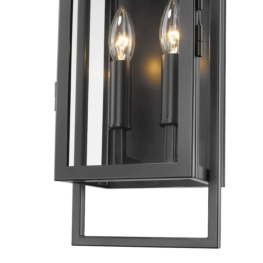 2 Light Outdoor Wall Sconce