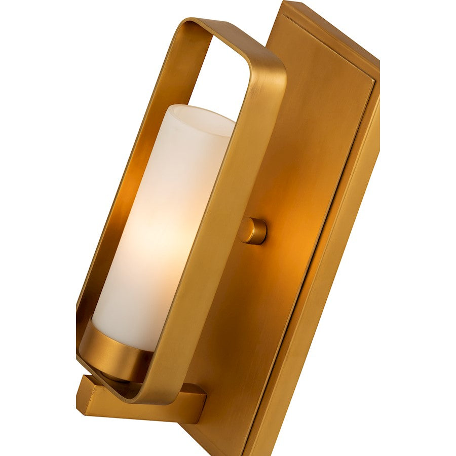 Aideen 1 Light Wall Sconce, Tawny Brass