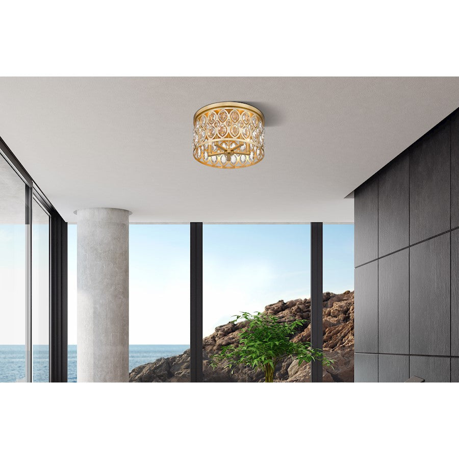 Z-Lite Dealey 5 Light Flush Mount