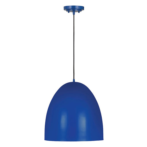 Z-Lite Z Studio Dome Pendant 3 Light Pendant, Blue - 6012P19-BLU