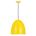 Z-Lite Z Studio Dome Pendant 3 Light Pendant, Yellow - 6012P19-YEL