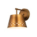 Z-Lite Katie 1 Light Wall Sconce, Rubbed Brass - 6014-1S-RB