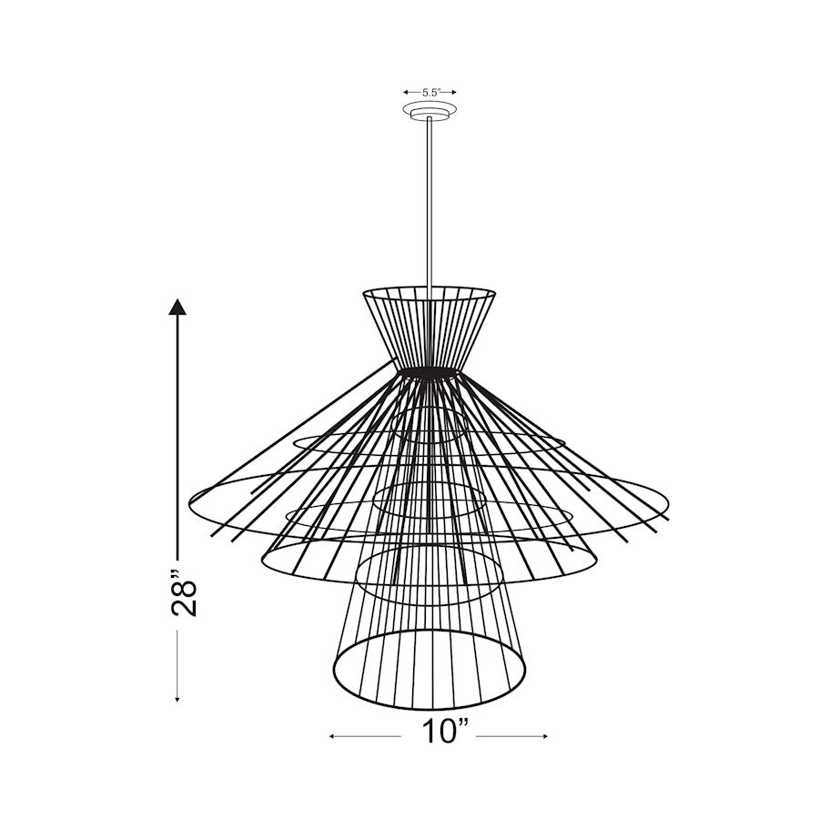 6 Light Chandelier