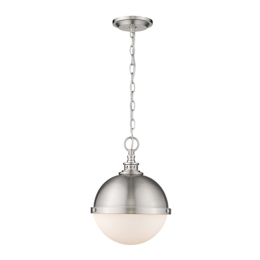Z-Lite 2 Light Peyton 11" Mini Pendant, Brushed Nickel - 619MP-BN