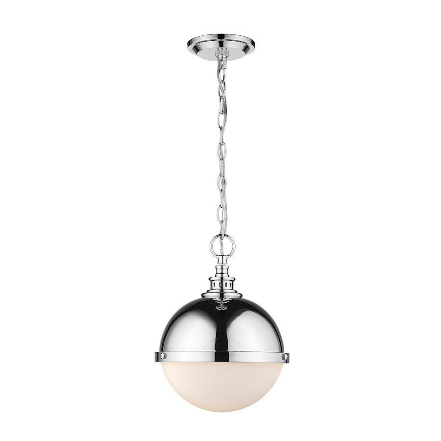 Z-Lite 2 Light Peyton 11" Mini Pendant, Chrome - 619MP-CH