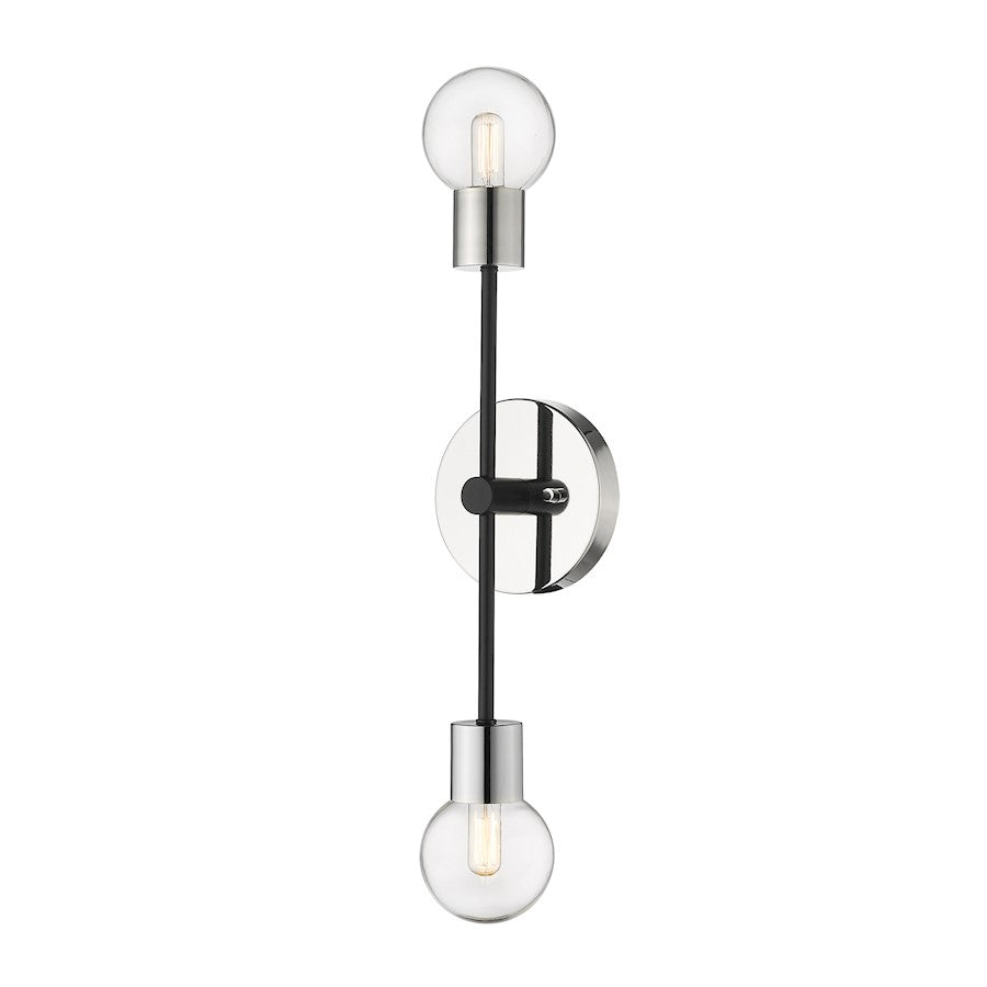 2 Light 25" Wall Sconce