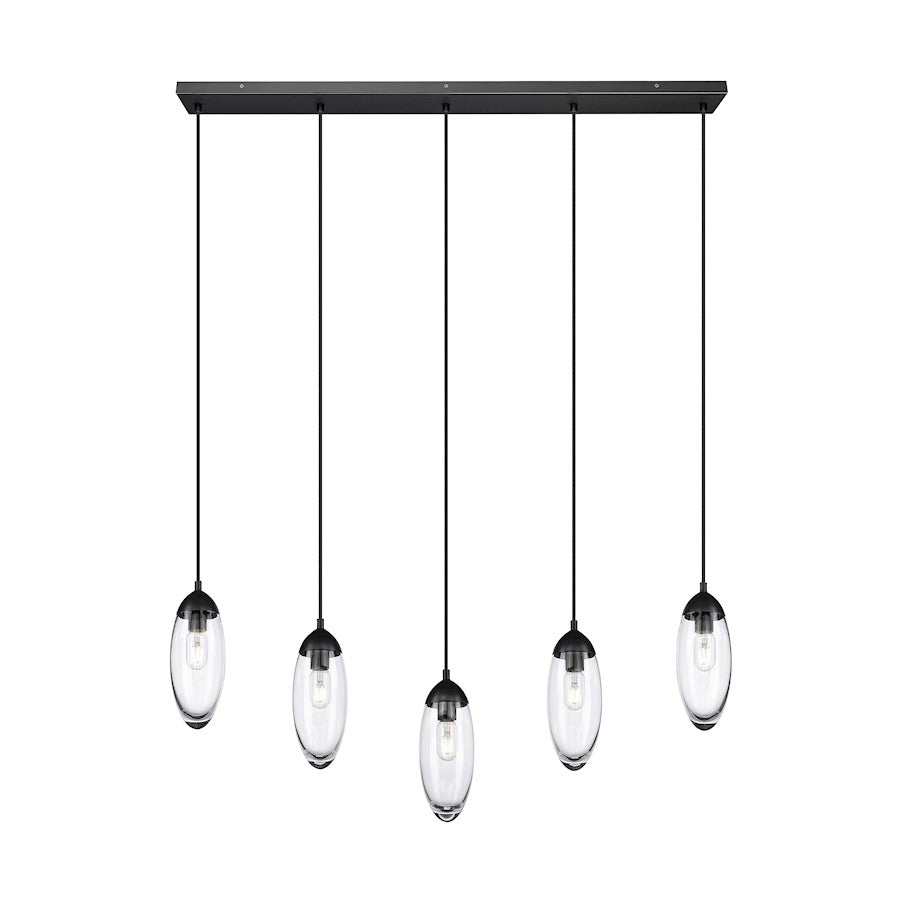 5 Light 5" Chandelier