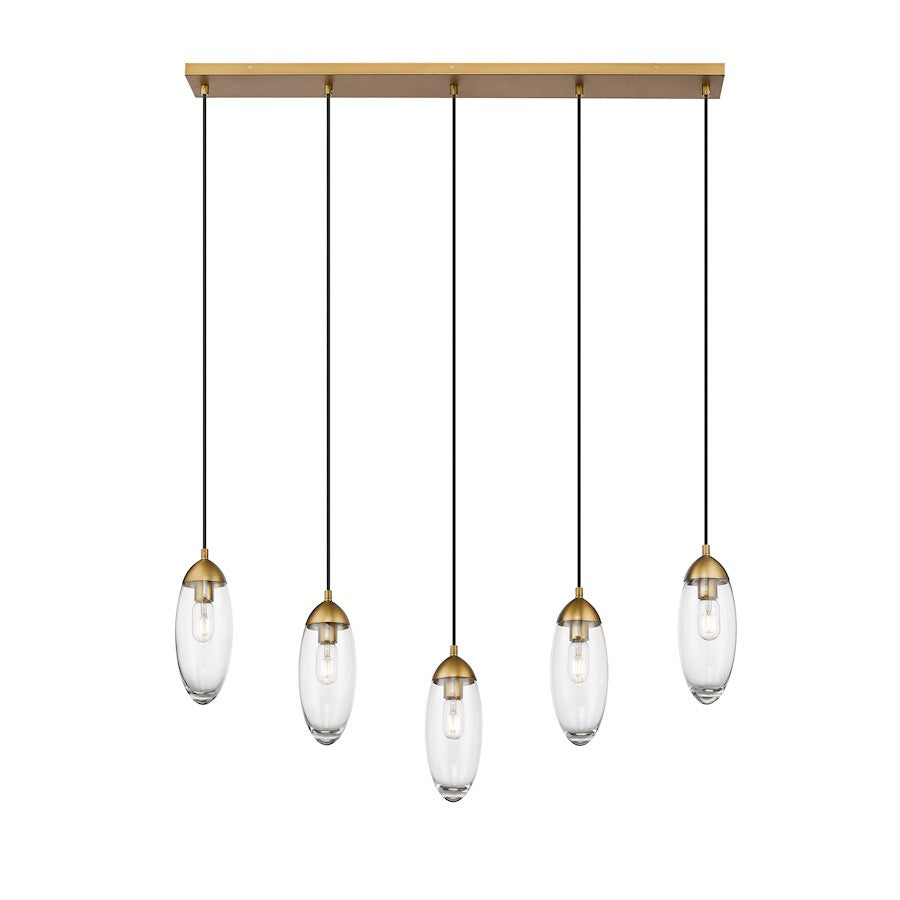 5 Light 5" Chandelier