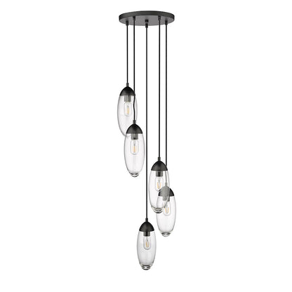 5 Light 12" Chandelier