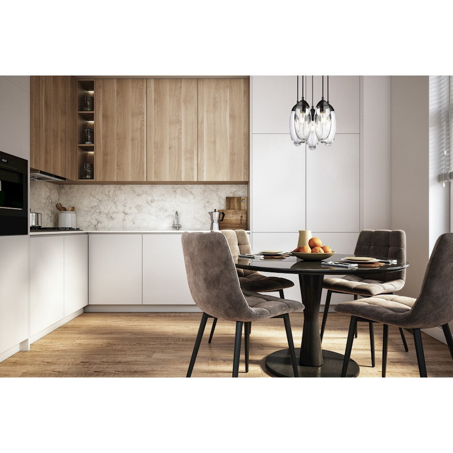 5 Light 12" Chandelier